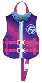 Full Throttle 142100-600-001-22 Child Rapid-Dry Life Jacket - Purple