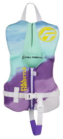 Full Throttle 142200-505-000-22 Infant Rapid-Dry Flex-Back Life Jacket - Aqua