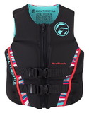Full Throttle 142500-105-840-22 Women's Rapid-Dry Flex-Back Life Jacket - Large, Pink