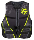 Full Throttle 142500-400-030-22 Men's Rapid-Dry Flex-Back Life Jacket - Medium, Green