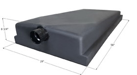 Icon 14321 Holding Tank H3678 for Jayco 5th Wheel Travel Trailer - 58" x 29" x 8.75", 45 Gallon