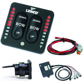 Lenco Marine 15270-001 LED Two-Piece Switch Kit (Single)