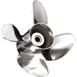 Solas 1553-141-19 HR Titan 4 Stainless Steel 4-Blade Propeller - RH, 14-1/8