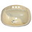 LaSalle Bristol 16 270PP Oval Lavatory Sink With 3 Mounting Holes - Ivory