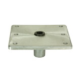 Springfield 1620016 KingPin Standard Square Base Plate with Satin Finish - 7