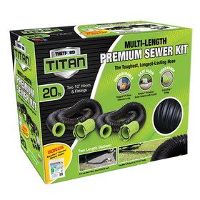 Thetford 17902 Titan 20' Premium Sewer Kit