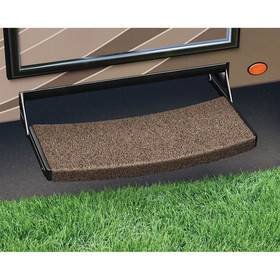 PREST-O-FIT 2-0220 Trailhead Universal RV Step Rug - 22", Buckskin Brown