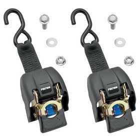 Fulton 2060366 Transom Retractable Ratchet Tie Downs - Pack of 2