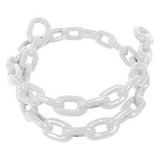Greenfield 2116-W PVC Coated Anchor Chain - White, 5/16