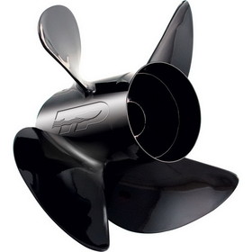 Turning Point Propellers 21431530 Hustler 4-Blade Aluminum Propeller for 40-150hp Engines with 4.25" Gearcase - 13.5" x 15", Right Hand Prop LE1/LE2-1315-4