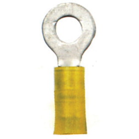 Ancor 220226 Ring Terminals - 12-10, 3/8", Pack of 100, Yellow