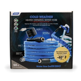 Camco 22924 Heated Drinking Water Hose, -40&#176;F/C - 5/8" ID x 50' L