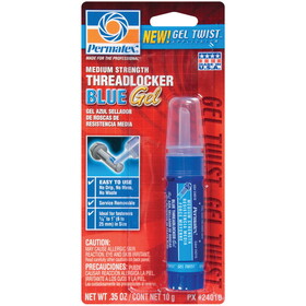 Spray Nine 24010 Permatex Threadlocker Blue Gel