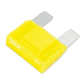 WirthCo 24520 MaxBlade Fuse - 20 Amp (Yellow), Pack of 2