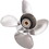 Solas 2453-130-17 HR Titan 4 Stainless Steel 4-Blade Propeller - RH, 13" Diameter x 17" Pitch