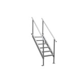 Extreme Max 3005.3846 Universal Mount Aluminum Dock Stair - 6-Step