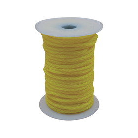 Extreme Max 3006.2228 BoatTector Hollow Braid Polypropylene Rope - 1/4" x 600', Yellow