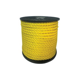 Extreme Max 3006.2243 BoatTector Twisted Polypropylene Rope - 1/2" x 600', Yellow
