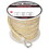 Extreme Max 3006.2261 BoatTector Premium Double Braid Nylon Anchor Line with Thimble - 1/2" x 200', White & Gold