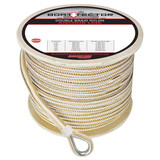 Extreme Max 3006.2267 BoatTector Premium Double Braid Nylon Anchor Line with Thimble - 1/2