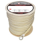 Extreme Max 3006.2270 BoatTector Premium Double Braid Nylon Anchor Line with Thimble - 1/2