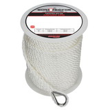 Extreme Max 3006.2297 BoatTector Twisted Nylon Anchor Line with Thimble - 3/8