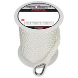 Extreme Max 3006.2300 BoatTector Twisted Nylon Anchor Line with Thimble - 1/2