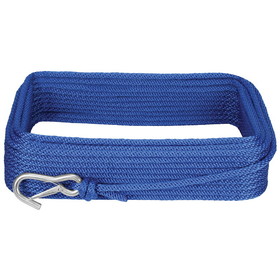 Extreme Max 3006.3452 BoatTector Solid Braid MFP Anchor Line with Snap Hook - 1/2" x 150', Royal Blue