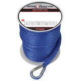 Extreme Max 3006.3478 BoatTector Solid Braid MFP Anchor Line with Thimble - 1/2