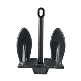 Extreme Max 3006.6521 BoatTector Vinyl-Coated Navy Anchor - 10 lbs.