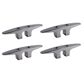 Extreme Max 3006.6759.4 Soft Point Stainless Steel Dock Cleat - 4.5", Value 4-Pack