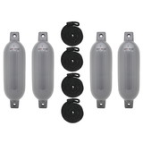 Extreme Max 3006.7539 BoatTector Inflatable Fender Value 4-Pack - 4.5