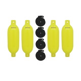 Extreme Max 3006.7644 BoatTector Inflatable Fender Value 4-Pack - 6.5