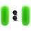 Extreme Max 3006.8524.2 BoatTector HTM Inflatable Fender Value 2-Pack - 10" x 27", Neon Green