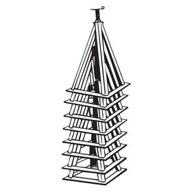 Minute Man Anchors 3024 Steel Mobile Home Piers - 24" to 26"