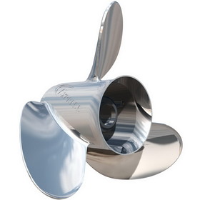 Turning Point Propellers 31431512 Express 3-Blade Stainless Steel Propeller for 40-150 HP Engines with 4.25" Gearcase - 13.75" x 15", Right Hand Prop EX1/EX2-1315