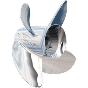 Turning Point Propellers 31501532 Express 4-Blade Stainless Steel Propeller for 90-300+ HP Engines with 4.75" Gearcase - 15" x 15", Right Hand Prop EX-1515-4