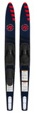 Full Throttle 330500-700-999-22 Traditional Combo Waterskis - Black
