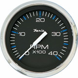 Faria 33742 Chesapeake Stainless Steel Tachometer (4000 RPM) Diesel - 4