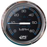 Faria 33749 Chesapeake Speedometer Without LCD - Black SS