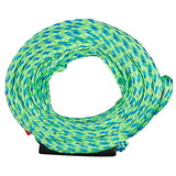 Full Throttle 340900-400-999-21 Heavy Duty Tow Rope for 4-Rider Tubes - 60', Green/Blue
