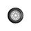Americana Tire and Wheel 35136 Economy Radial Tire and Wheel LT225/75R16 E/8-Hole - Painted Silver Modular Rim