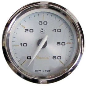 Faria 39004 Kronos Tachometer (6000 RPM) Gas - 4"