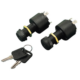 Sea-Dog 420375-1 Poly 4-Position Key Switch with Cap - 4 Screw