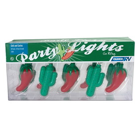 Camco 42659 Party Lights - Chili & Cactus