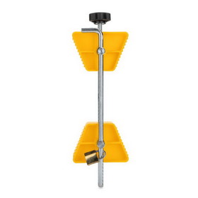 Camco 44653 Small RV Wheel Stop with Lock