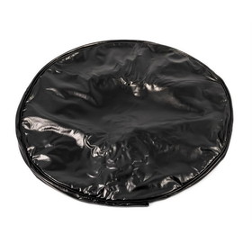 Camco 45261 Black Spare Tire Cover - Size O (Up to 21-1/2")