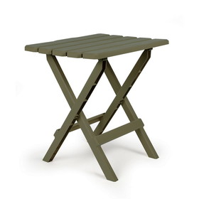 Camco 51884 Large Adirondack Folding Table - Sage