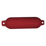 Taylor Made 531023 Hull Gard Inflatable Vinyl Fender - Cranberry, 6.5