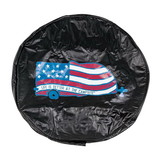 Camco 53345-P LIBATC RV Spare Tire Cover - USA Flag, 27